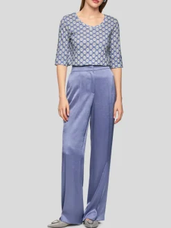 Marc Cain Shirts & Tops<Damen T-Shirt lila bedruckt