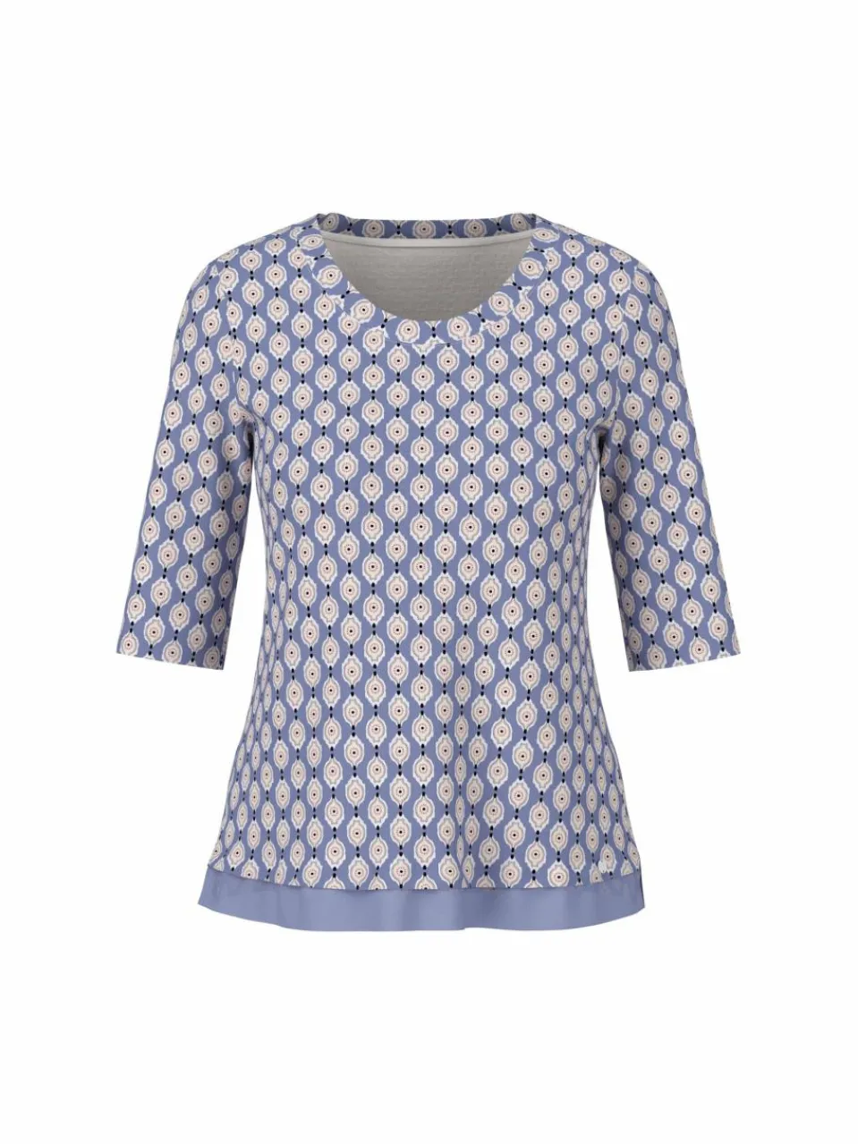 Marc Cain Shirts & Tops<Damen T-Shirt lila bedruckt