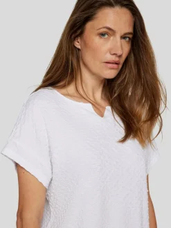 RABE Shirts & Tops<Damen T-Shirt weiß uni