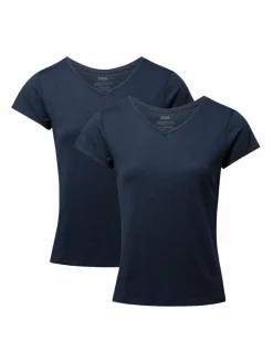 DANISH ENDURANCE Shirts & Tops<Damen T-Shirt marine uni