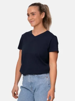 DANISH ENDURANCE Shirts & Tops<Damen T-Shirt marine uni