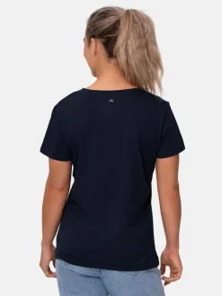DANISH ENDURANCE Shirts & Tops<Damen T-Shirt marine uni