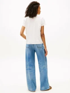 Damen Tommy Jeans Shirts & Tops>Damen T-Shirt