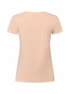zero Shirts & Tops<Damen T-Shirt aprikot bedruckt