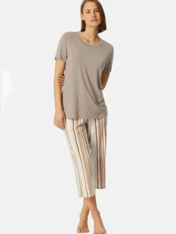 Damen Schiesser Shirts & Tops>Damen T-Shirt - Mix & Relax