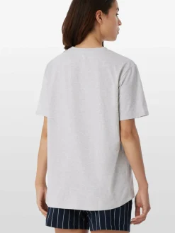 Schiesser Shirts & Tops<Damen T-Shirt - Mix & Relax grau uni