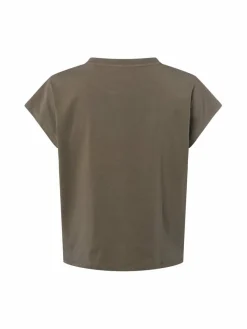 Opus Shirts & Tops<Damen T-Shirt - Sekundi khaki uni