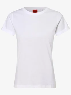 HUGO Shirts & Tops<Damen T-Shirt - The Plain Tee weiß uni