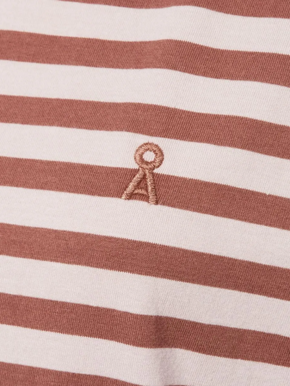 ARMEDANGELS Shirts & Tops<Damen T-Shirt Idaara rosenholz taupe gestreift