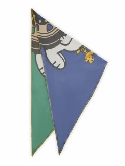 Codello Schals & Tücher<Damen Tuch blau bedruckt