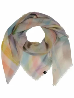 Fraas Schals & Tücher<Damen Tuch lila gemustert