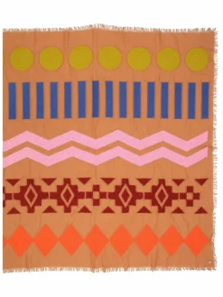 Fraas Schals & Tücher<Damen Tuch camel gemustert