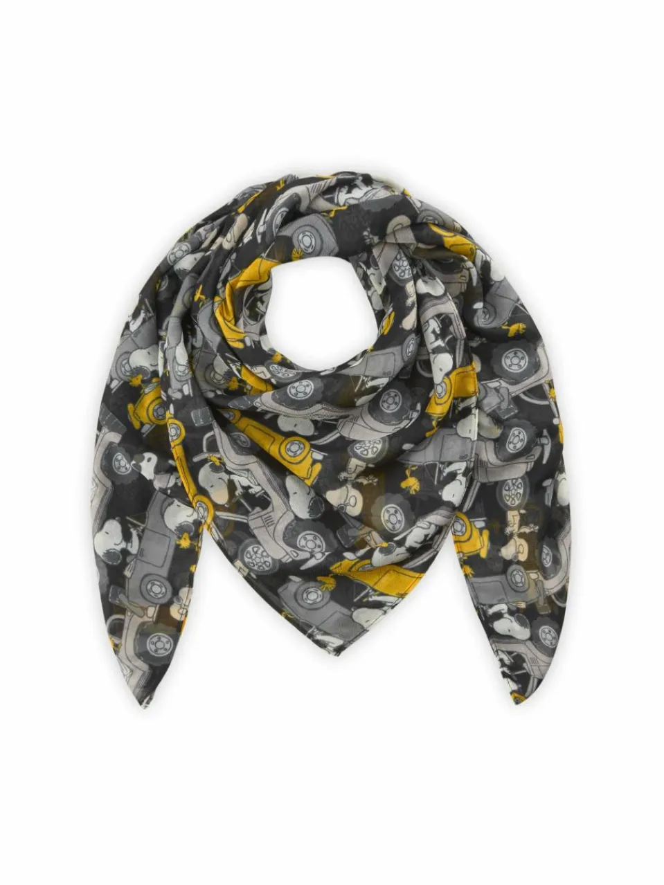 Codello Schals & Tücher<Damen Tuch schwarz bedruckt
