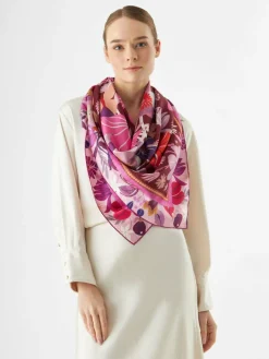 Codello Schals & Tücher<Damen Tuch rot gemustert