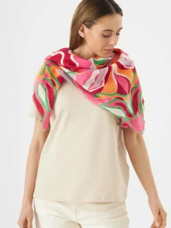 Codello Schals & Tücher<Damen Tuch pink bedruckt