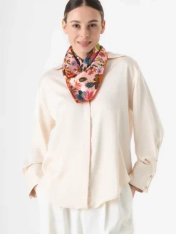 Codello Schals & Tücher<Damen Tuch rot gemustert