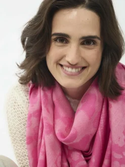 Codello Schals & Tücher<Damen Tuch pink bedruckt