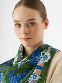 Codello Schals & Tücher<Damen Tuch grün gemustert