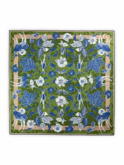 Codello Schals & Tücher<Damen Tuch grün gemustert