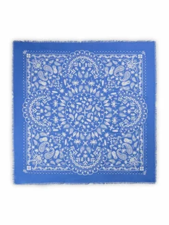 Codello Schals & Tücher<Damen Tuch blau gemustert