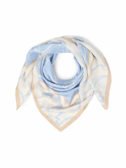 JOOP! Schals & Tücher<Damen Tuch - Ava hellblau weiß gemustert