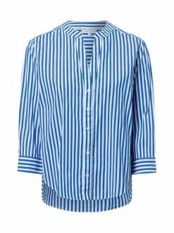 Marie Lund Blusen<Damen Tunikabluse blau weiß gestreift