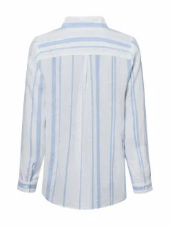 Damen Marie Lund Blusen>Damen Tunikabluse mit Leinen-Anteil