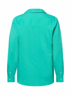 Damen Franco Callegari Blusen>Damen Tunikabluse mit Leinenanteil