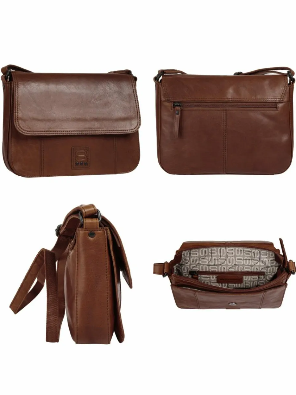 Spikes & Sparrow Taschen & Rucksäcke<Damen Umhängetasche cognac uni