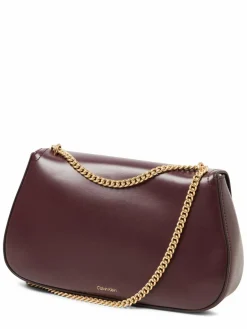 Calvin Klein Taschen & Rucksäcke<Damen Umhängetasche aubergine uni