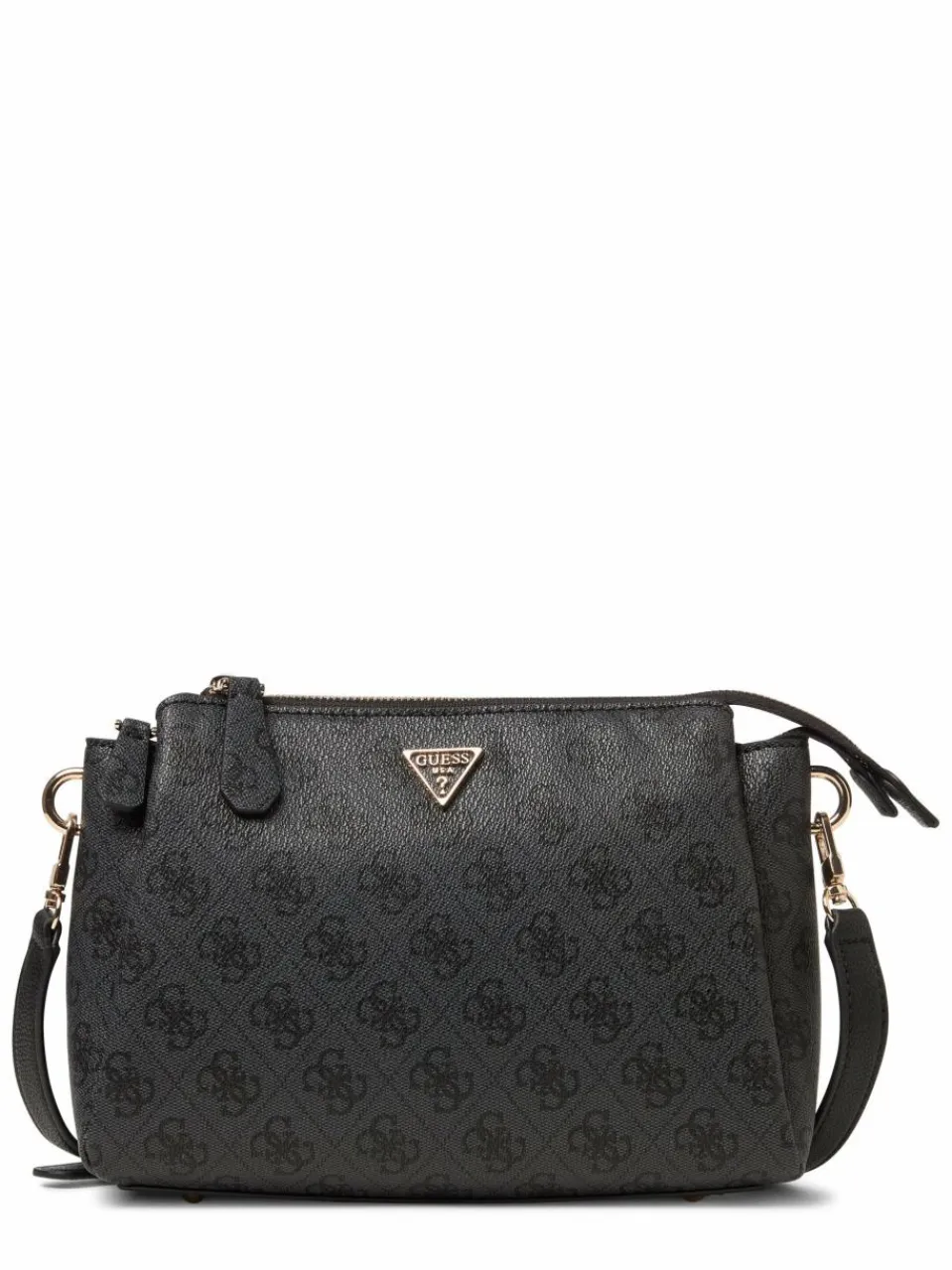 GUESS Taschen & Rucksäcke<Damen Umhängetasche anthrazit gemustert