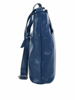 Samantha Look Taschen & Rucksäcke<Damen Umhängetasche blau uni