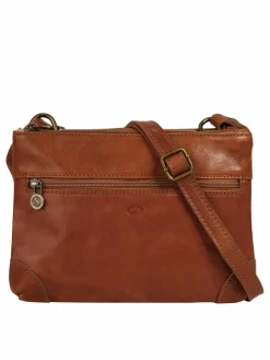 piké Taschen & Rucksäcke<Damen Umhängetasche braun uni