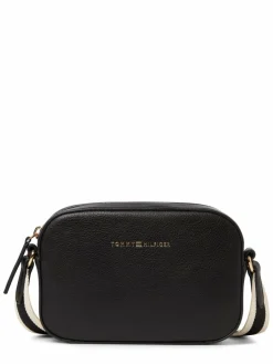 Tommy Hilfiger Taschen & Rucksäcke<Damen Umhängetasche schwarz uni