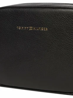 Tommy Hilfiger Taschen & Rucksäcke<Damen Umhängetasche schwarz uni