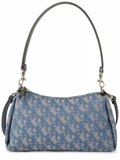 Calvin Klein Jeans Taschen & Rucksäcke<Damen Umhängetasche blau beige gemustert