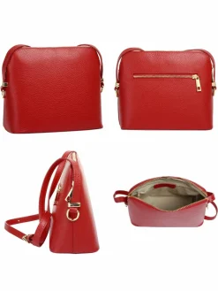 Cluty Taschen & Rucksäcke<Damen Umhängetasche rot uni