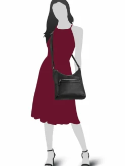 Betty Barclay Taschen & Rucksäcke<Damen Umhängetasche schwarz uni