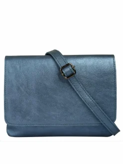 Cluty Taschen & Rucksäcke<Damen Umhängetasche blau uni