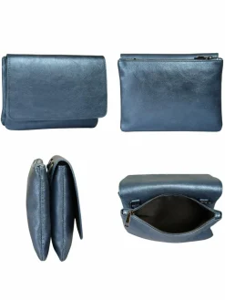 Cluty Taschen & Rucksäcke<Damen Umhängetasche blau uni