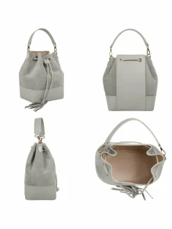 Samantha Look Taschen & Rucksäcke<Damen Umhängetasche grau uni