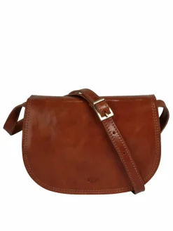 piké Taschen & Rucksäcke<Damen Umhängetasche braun uni