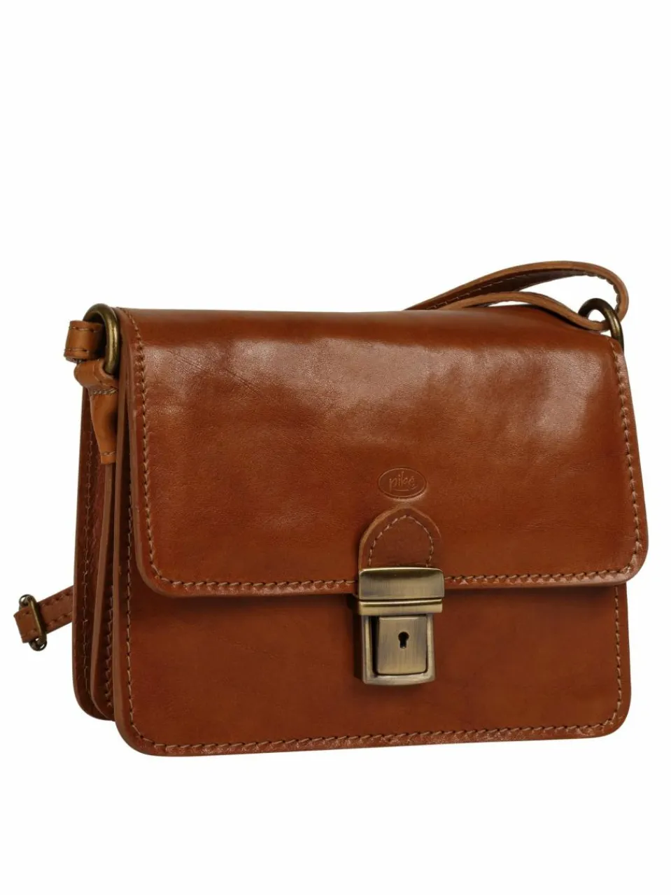 piké Taschen & Rucksäcke<Damen Umhängetasche braun uni