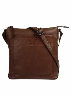 Sansibar Taschen & Rucksäcke<Damen Umhängetasche cognac uni