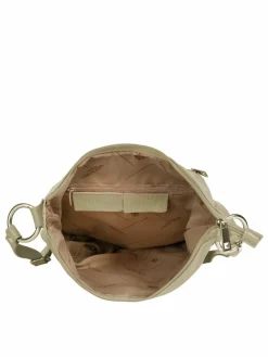 Cluty Taschen & Rucksäcke<Damen Umhängetasche beige uni