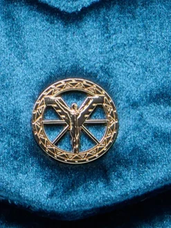 Carlo Colucci Taschen & Rucksäcke<Damen Umhängetasche - DelPiccolo marine gemustert