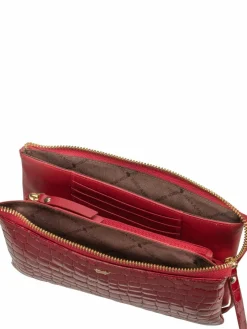 Braun Büffel Taschen & Rucksäcke<Damen Umhängetasche - Verona Umhängetasche S rot uni