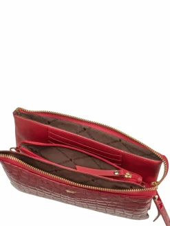Braun Büffel Taschen & Rucksäcke<Damen Umhängetasche - Verona Umhängetasche S rot uni