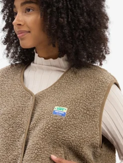 american vintage Jacken & Westen<Damen Weste - Hoktown braun uni