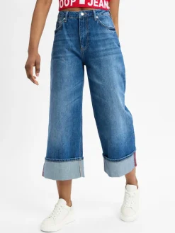 Joop Jeans Jeans<Damen Wide-fit-Jeans blue stone uni